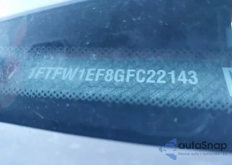 2016 Ford F-150 Lariat из США, поврежденный, VIN 1FTFW1EF8GFC22143